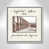 White Floater Framed Canvas