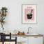 «Hot Minute Cup of Noodles», reproduction encadrée sous verre, design par A Barefoot Stylist-1494750908-1494750881