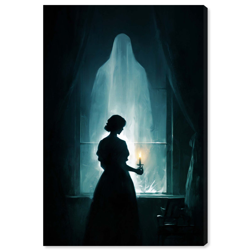 «A Chilling Apparition», impression sur toile par Art Remedy, tendue sur châssis, 24 x 36, 36"H x 24"W, Gallery Wrapped