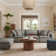 Ellaria 119.7" Square Arm Modular Sofa with Reversible Cushions