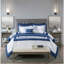 Ensemble d'édredon et de courtepointe 8 pièces bleu marine / grand-117508566-117508568