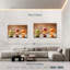 Tranches de fruits - 3 impressions sur toile tendue-92829252