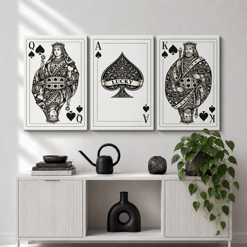 Reproduction de giclée sur toile encadrée 3 pièces, H 36 po x l 72 po x P 1,5 po, Toile tendue