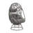 Metal Outdoor Table Black