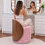 Solid Wood Accent Stool-1002219272