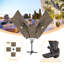 Parasol lumineux en porte-à-faux 10 pi x 8 pi Ernie-1861061742