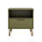 Rockefeller 20" Mid-Century Modern 1-Drawer Nightstand-384675018