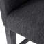 Tabouret de comptoir rembourré 26 po - gris anthracite / gris-119320617-119320618