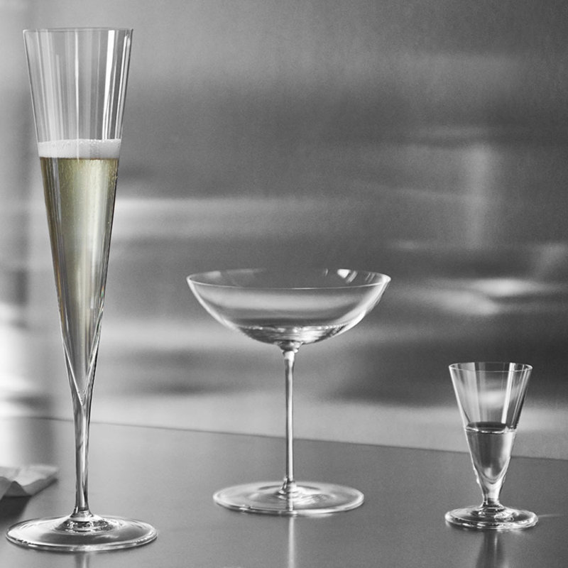 Geometry Handmade Cordial Glass
