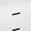 Armoire autoportante moderne avec tiroirs et tablettes réglables blanches Lee-393805036