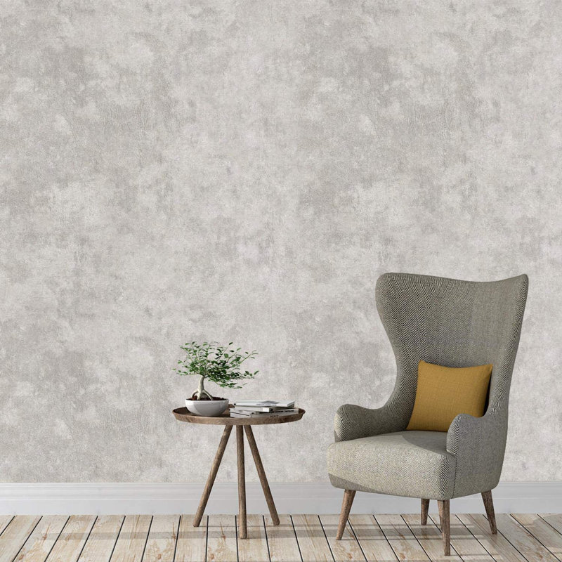 Crushed Velvet 10.05m x 53cm Textured Shimmer Wallpaper Roll
