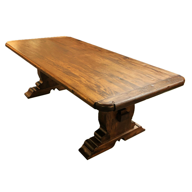 Bellegarde Solid Wood Dining Table, 43" W x 120" L