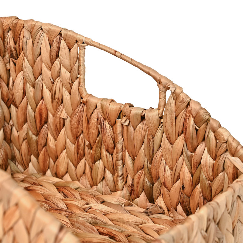 Happimess Wicker Decorative Basket, Natural