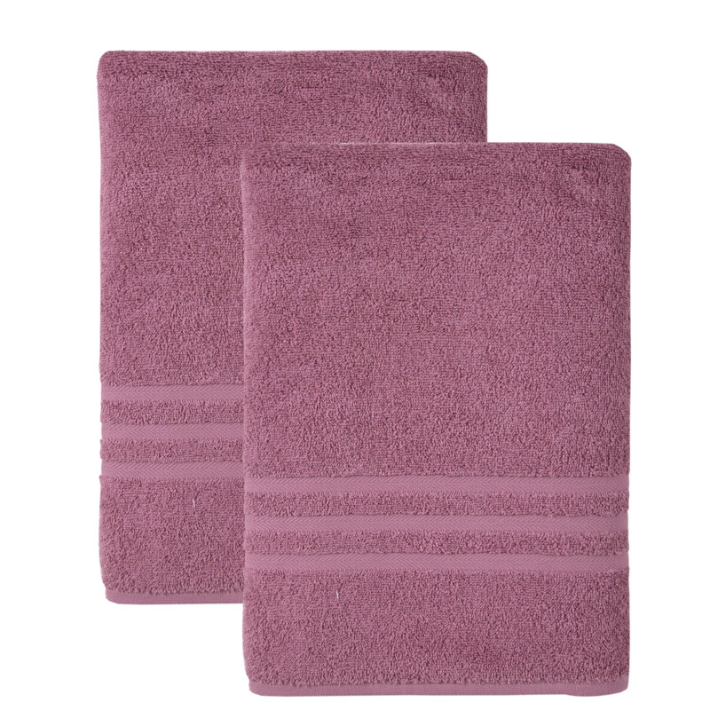 Kressley Midweight Bath Towel, Dusty Rose