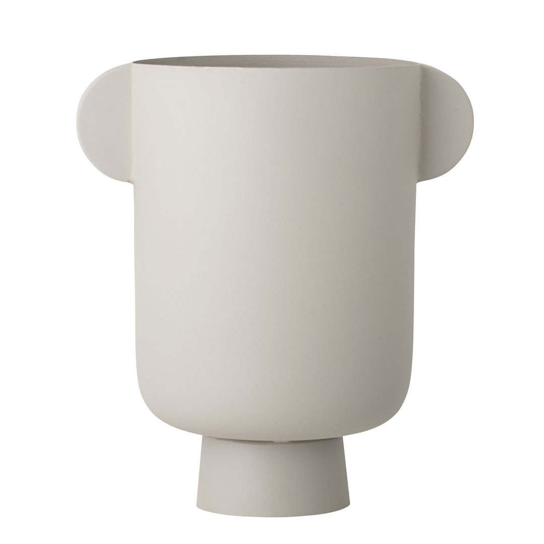 Bloomingville Vase en métal gris - 