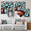 Ethnique turquoise, composition de pierres spirituelles-19777952-19777957