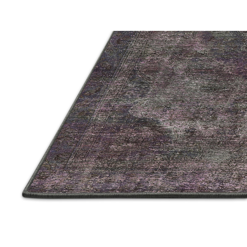 Tapis mauve / gris, Rectangle 8 pi x 10 pi