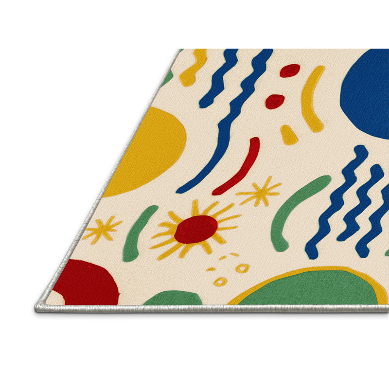 Breezy Dash Rug, Square 6'