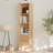 Branigans 3-Tier Cube Bookshelf Storage Cabinet With Double Drawer And Shelf