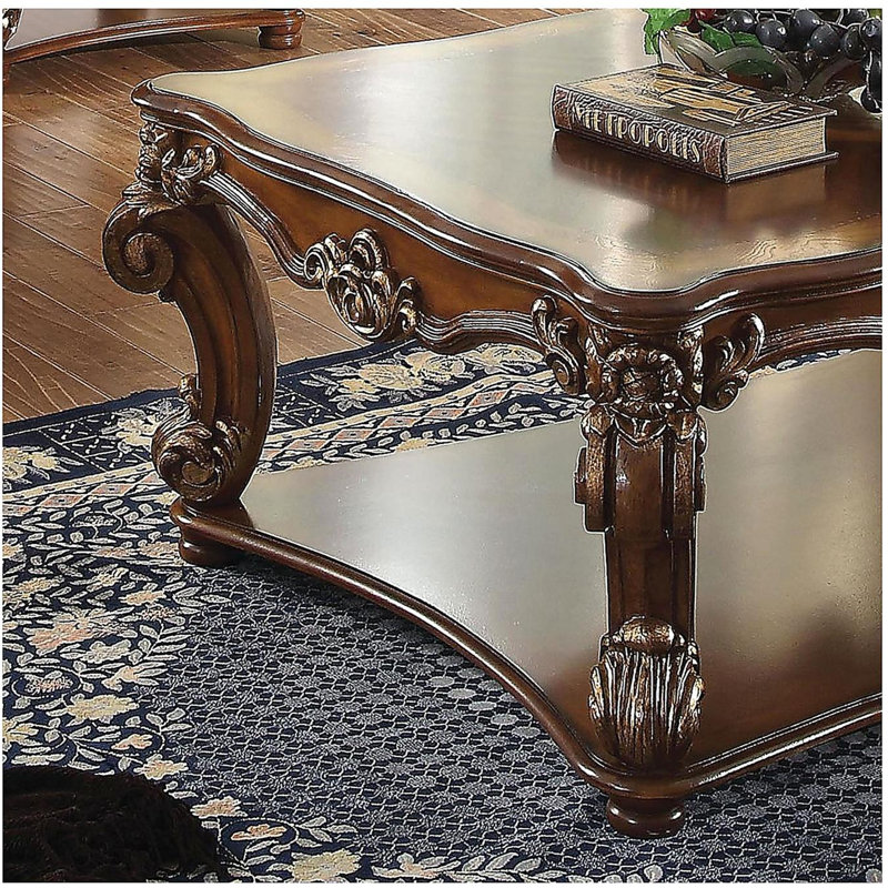 Table basse en cerisier