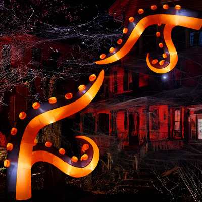 Halloween Inflatable Octopus Legs With Suction Cups