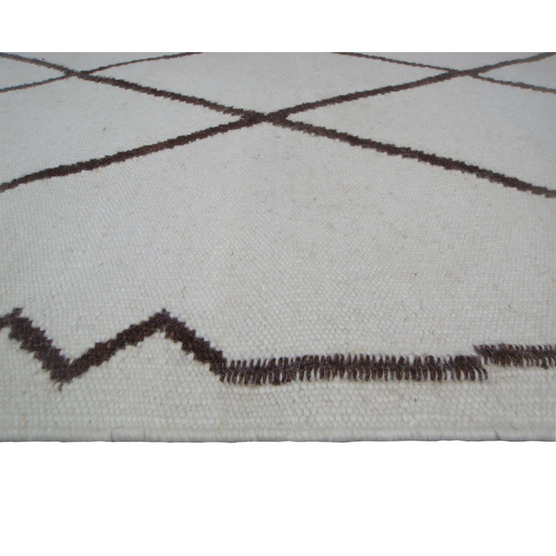 Trumbull Geometric Hand Woven Area Rug, Rectangle 200 x 290cm