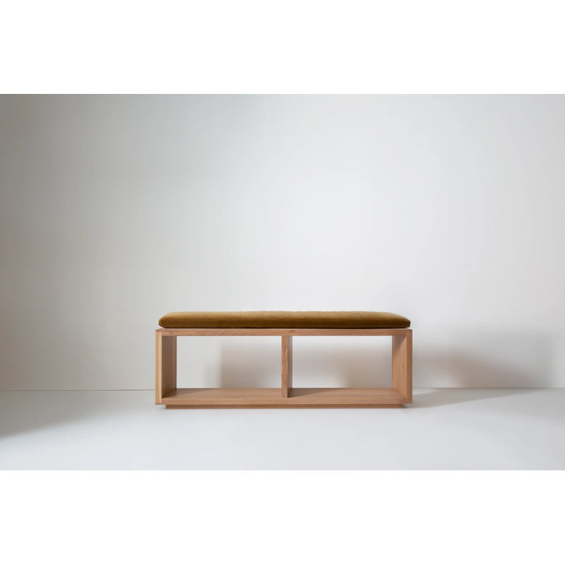 Cube + Void Bench Cushion, Umber
