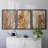 " Tree Texture Triptych I " 3 - Pieces Painting Print-69982858-69982860