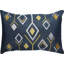 Ensemble d'édredon géométrique bleu marine 7 pièces-1114263750