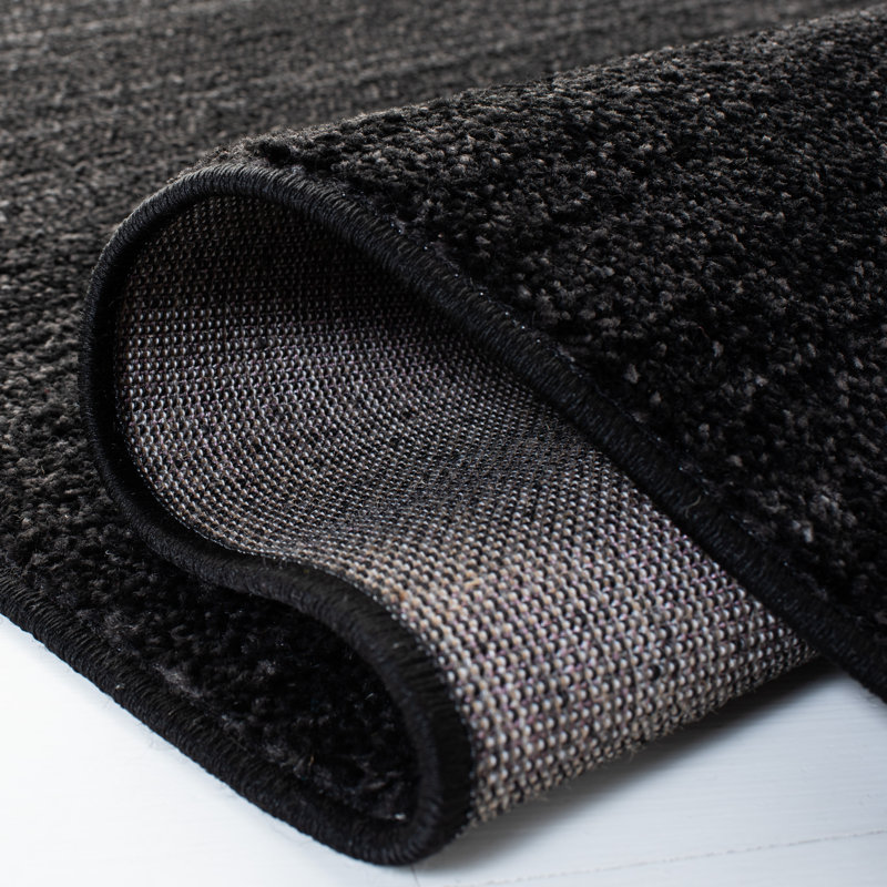 Tapis noir / ivoire Sarang, Runner 2'6" x 16'