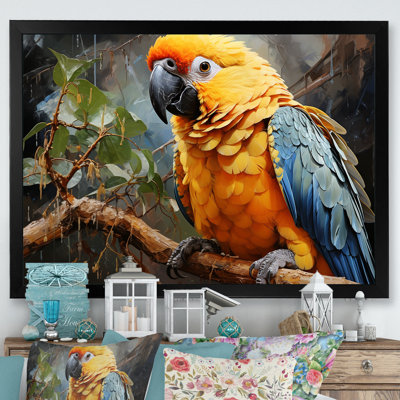Perroquet harmonie tropicale I