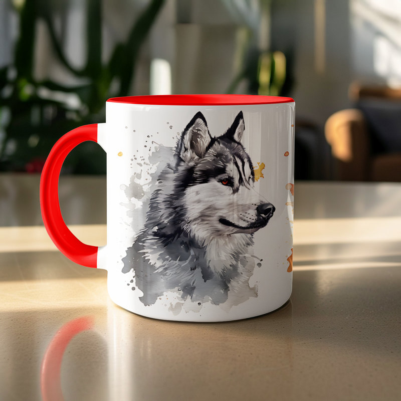 Mug, Red, 3