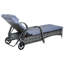 Outsunny Rattan Sun Loungers Set of 2 with Side Table Garden Set-36090043