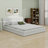 Upholstered Platform Bed Frame-154375271