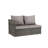 -piece Outdoor Patio Furniture Set, All-weather Wicker Rattan Sofa With Glass Table, Cushions, And Pillows For Backyard, Lawn, Or Garden-769653396