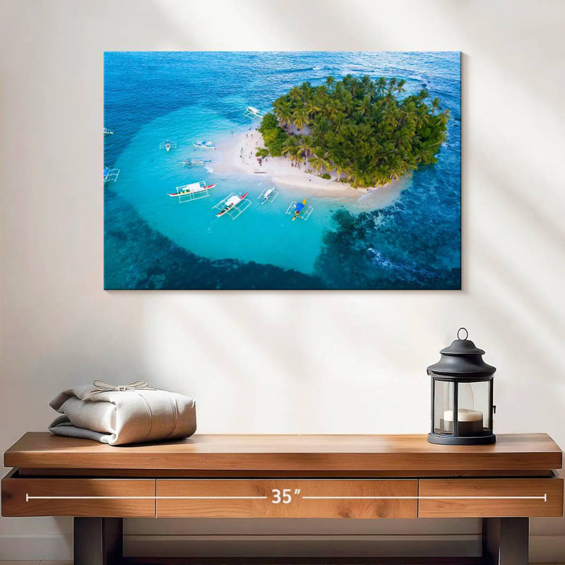 Plage Guyam, H 16 po x l 24 po