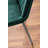 Eubanks High Gloss Double Pillar Dining Table Set with 6 Luxury Velvet Upholstered Dining Chairs-1759052640-1759052649