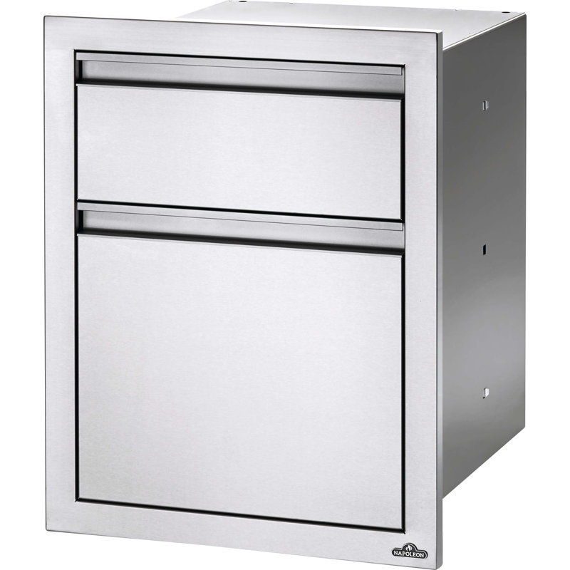 Tiroir double 18 po x 24 po: grand et standard