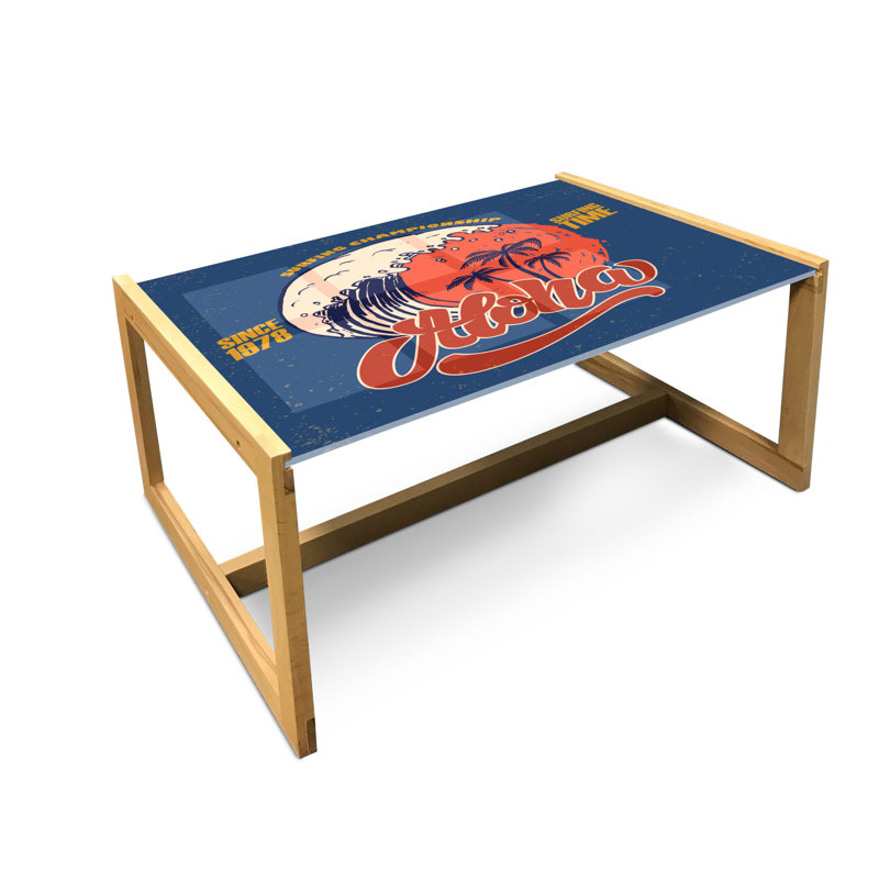 Jaevier Sled Coffee Table, 90cm H x 62cm W x 40cm D