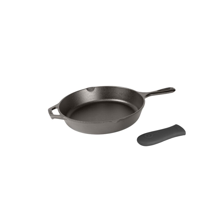 Lodge Cast Iron Lodge 12.56-in Cast Iron Skillet in the Cooking Pans &  Skillets department at