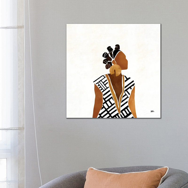 Amara 1 Piece Wall Art on Canvas, 66.04 cm H x 66.04 cm W x 1.91 cm D, Wrapped Canvas