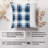 Blue Winter Plaid I Modern-99600350