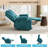 Oversized Power Lift Recliner Chair with Massage & Heat, 135° Adjustable Electric Chair for Elderly-114524901