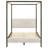 Upholstered Canopy Bed