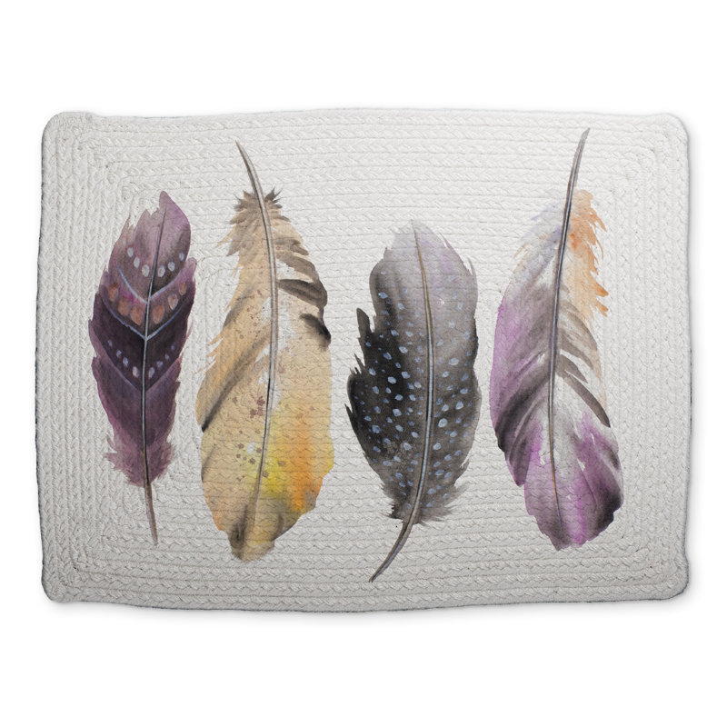 Napperon Bohemian Feather Décoration intérieure