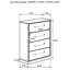 Commode 4 tiroirs Edmondson