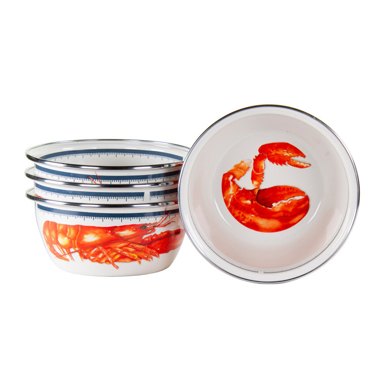 Set of 4 Lobster Salad Bowls