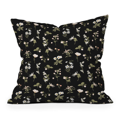  Coussin décoratif floral intérieur / extérieur en polyester