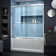Encore 56" W x 58" H Semi-Frameless Tub Door with ClearMax Technology