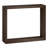 Osmond 36" Open Frame Console Table with Lower Shelf in Alder Brown | Transitional Entryway Table for Living Room or Hallway-117693059